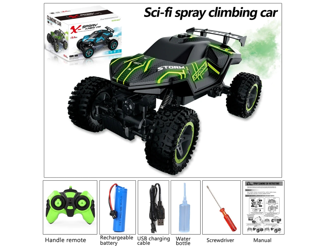 Coche teledirigido modelo 922 16b Escalador De Roca 4x4 2.4g, coche teledirigido con un solo clic, coche de conducción rápida, juguete para