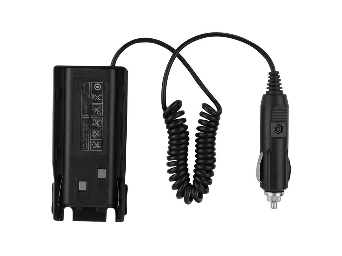 Eliminador De Batería De Coche Para Cargador De Radio De Coche Baofeng Uv82 Uv-82l Uv-8d Uv-89