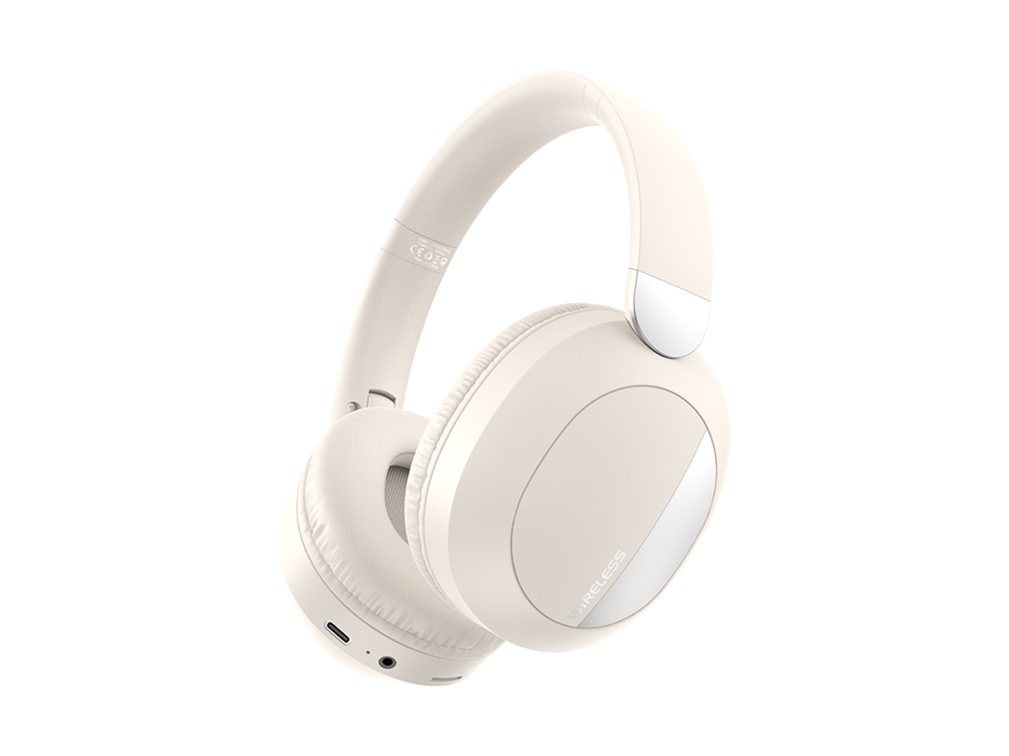 (l960 Blanco) Auriculares Inalámbricos Bluetooth Hifi Con Micrófono Y Entrada Tf/aux