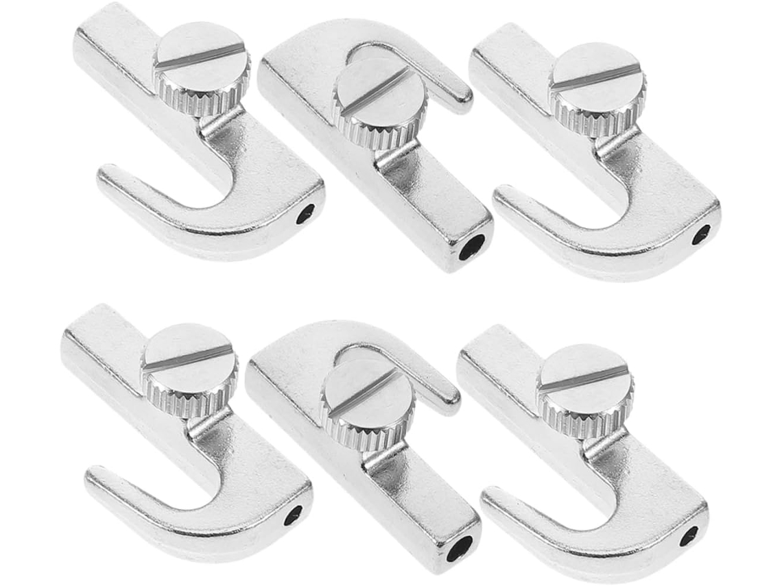 6piezas Colgadores Metal Cuadros Ganchos Inoxidable