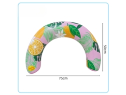 Flotador Inflable en Forma de U, Ideal para Piscinas, Lagos y Ríos Rosa Siurn
