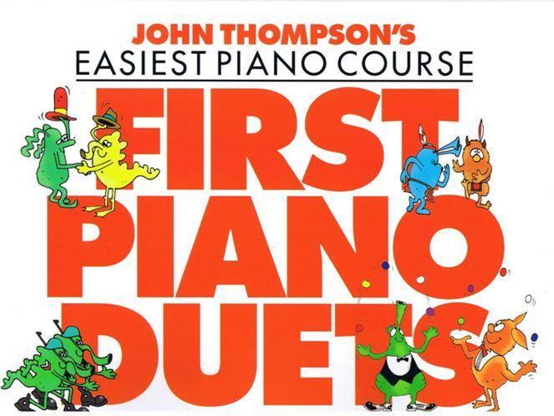 Partitura JOHN THOMPSONS Easiest Piano Course First Piano Duets (Inglés)