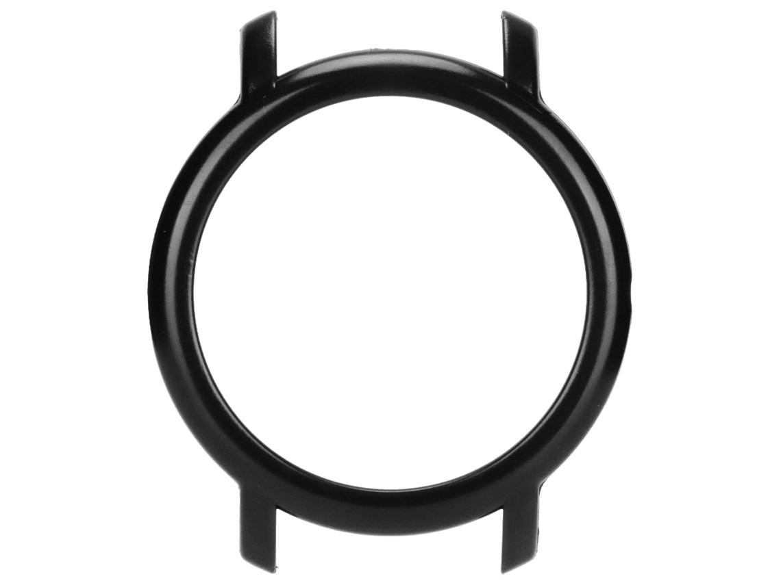 Funda protectora para Xiaomi Air Smartwatch con marco de parachoques negro