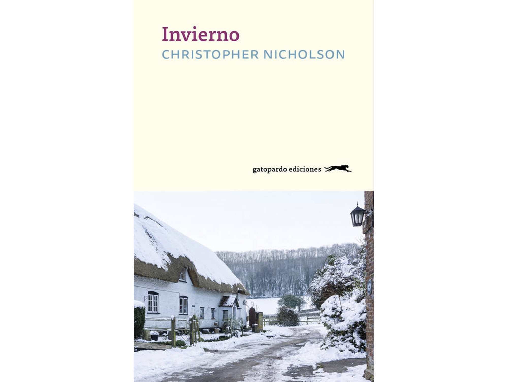 Libro Invierno de Christopher Nicholson (Español)
