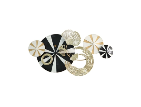 Decoraciónes de Pared DKD HOME DECOR (Metal - Muticolor)