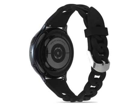 Correa de Silicona diseño de círculo para Samsung Galaxy Watch 5 40mm/44mm/Watch 5 Pro 45mm - negro