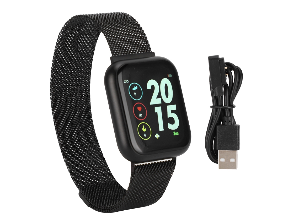 Pulsera inteligente F11: Monitoriza la frecuencia cardíaca, la presión arterial y el sueño. EOOCOO