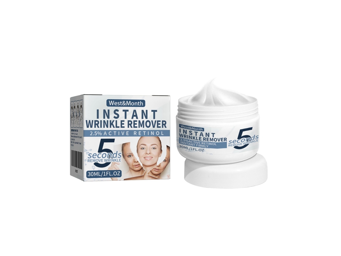 Crema antiarrugas con retinol.