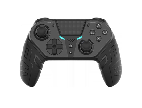 Chronus Gamepad Inalámbrico para Ps4 Mando Bluetooth con Botón Atrás Programable Compatible con Ps4 / Ps4 Pro / Ps Slimeblack BISBISOUS