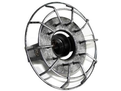 Lámpara de Techo CRISTALRECORD Timón (Plateado - E27 - Máx. 60W - Metal)