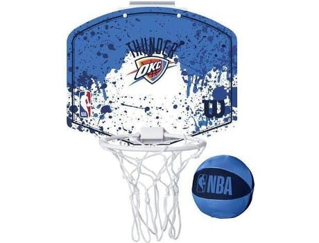 Canasta de Baloncesto WILSON NBA NBA Oklahoma City Thunder Azul (Única)
