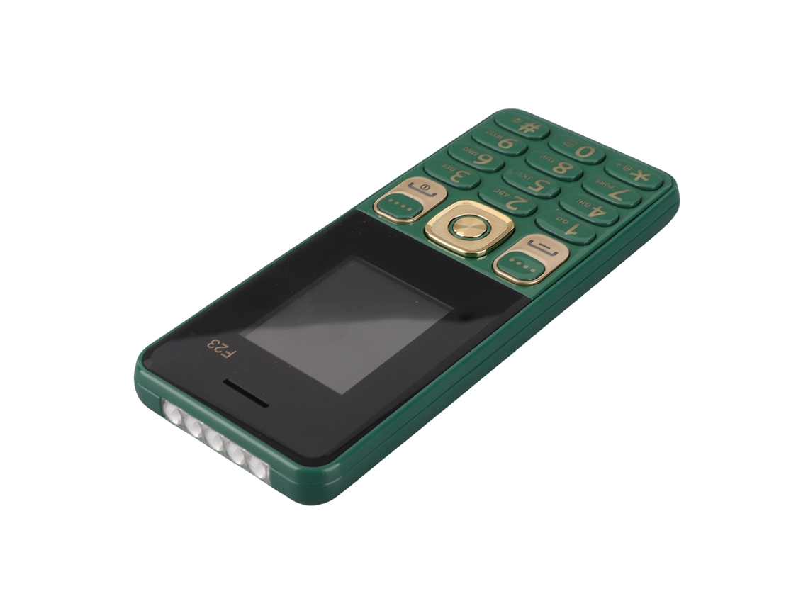 Teléfono Móvil 2g F23 Desbloqueado Para Personas Mayores Con Pantalla De 1,8 Pulgadas, Botones Grandes Y Batería De 3600 Mah.