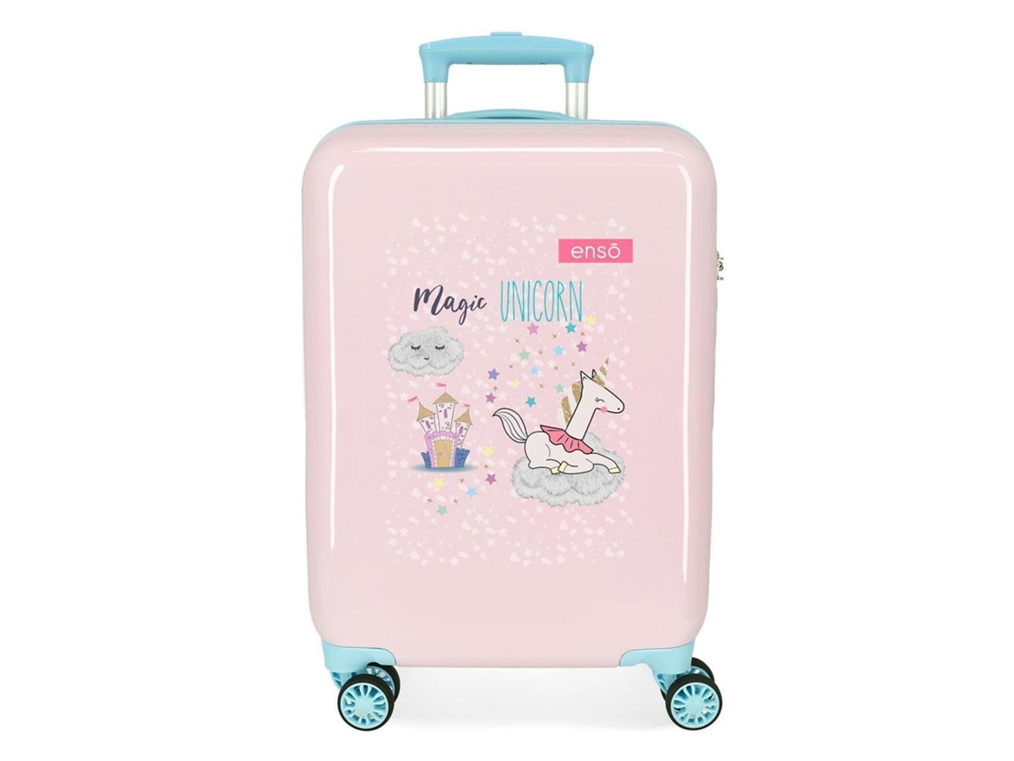 Maleta de Cabina ENSO Magic Unicorn Rosa (38x55x20cm - 34 L)