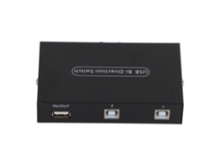 Switch Manual De Compartir Usb 2.0 De 2 Puertos Para Pc Impresora Escáner