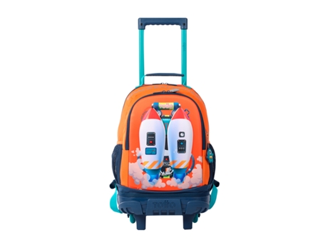 Mochila Infantil Con Ruedas Mediana Cohety