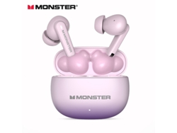 Auriculares Bluetooth 5.4 con cancelación de ruido, graves potentes, inalámbricos y estuche de carga incluido. Mdug (rosa)