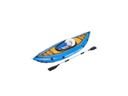 Kayak Hinchable BESTWAY Hydro-Force Cove Champion 275x81 cm Individual con Remo y Bomba
