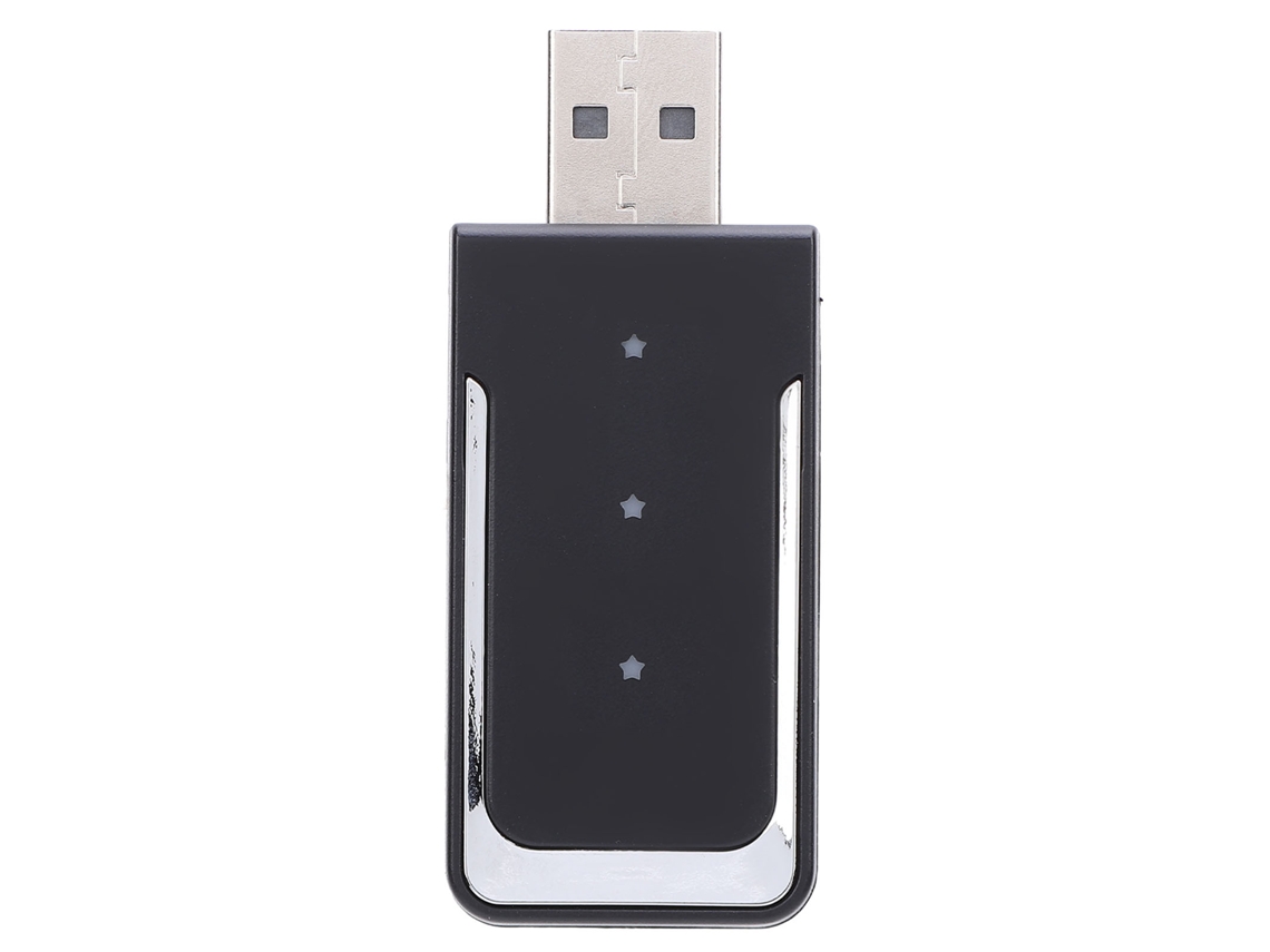 Adaptador inalámbrico para coche Aetheria Compact 2 en 1 con conmutación de un solo toque para Android Auto y CarPlay - Plateado