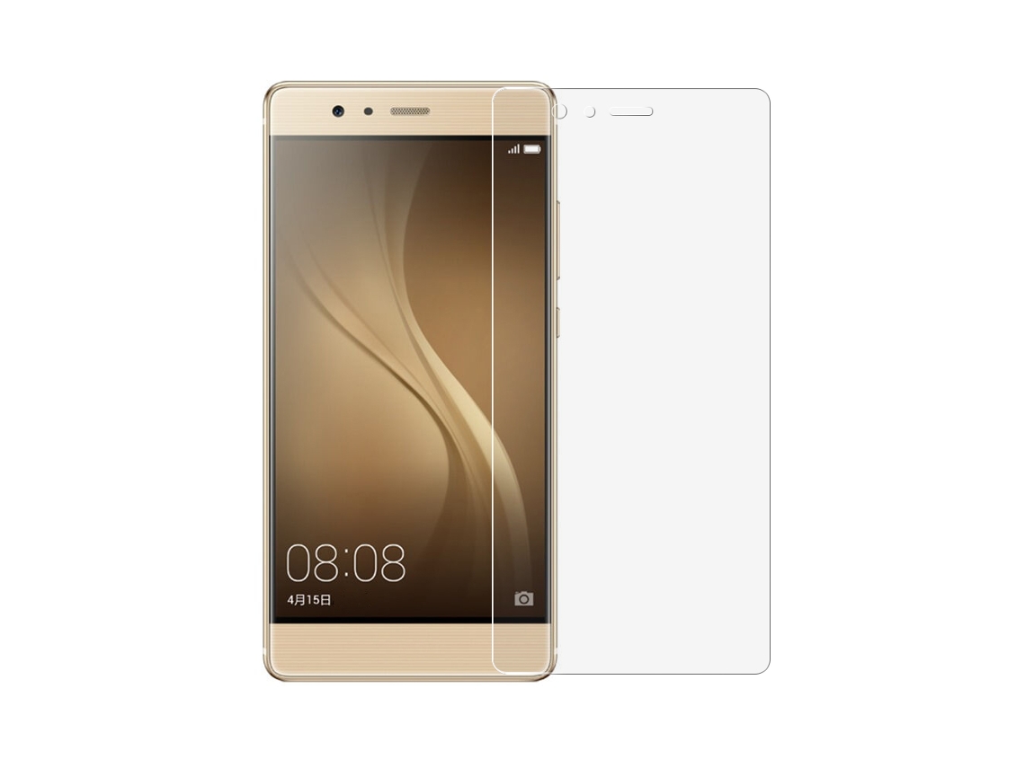 Película De Vidrio Templado (diseño De Borde Curvado, Protección Contra Explosiones) Para Huawei P9, Pack De 2, 0.26 Mm