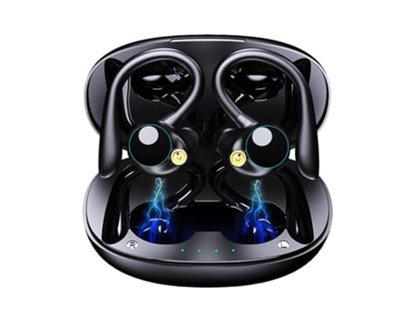 Auriculares Bluetooth True Wireless Earbuds 5.2 Auriculares de entrenamiento impermeables con cancelación de ruido con estuche de carga