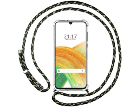 Carcasa Samsung Galaxy A33 5G TUMUNDOSMARTPHONE Colgante Verde