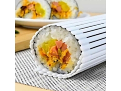 Tapete De Rodar Para Sushi Reutilizable De Plástico Pp Kit Diy Para Hacer Sushi Y Rollos De Pastel