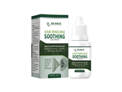 Gotas para el alivio del tinnitus. Limpieza natural de los oídos con ginkgo biloba y lavanda.