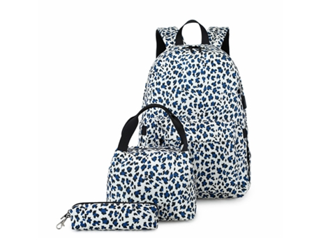 Mochila KOHREE de estudiante de Mochila KOHREE de viaje impermeable de tres piezas
