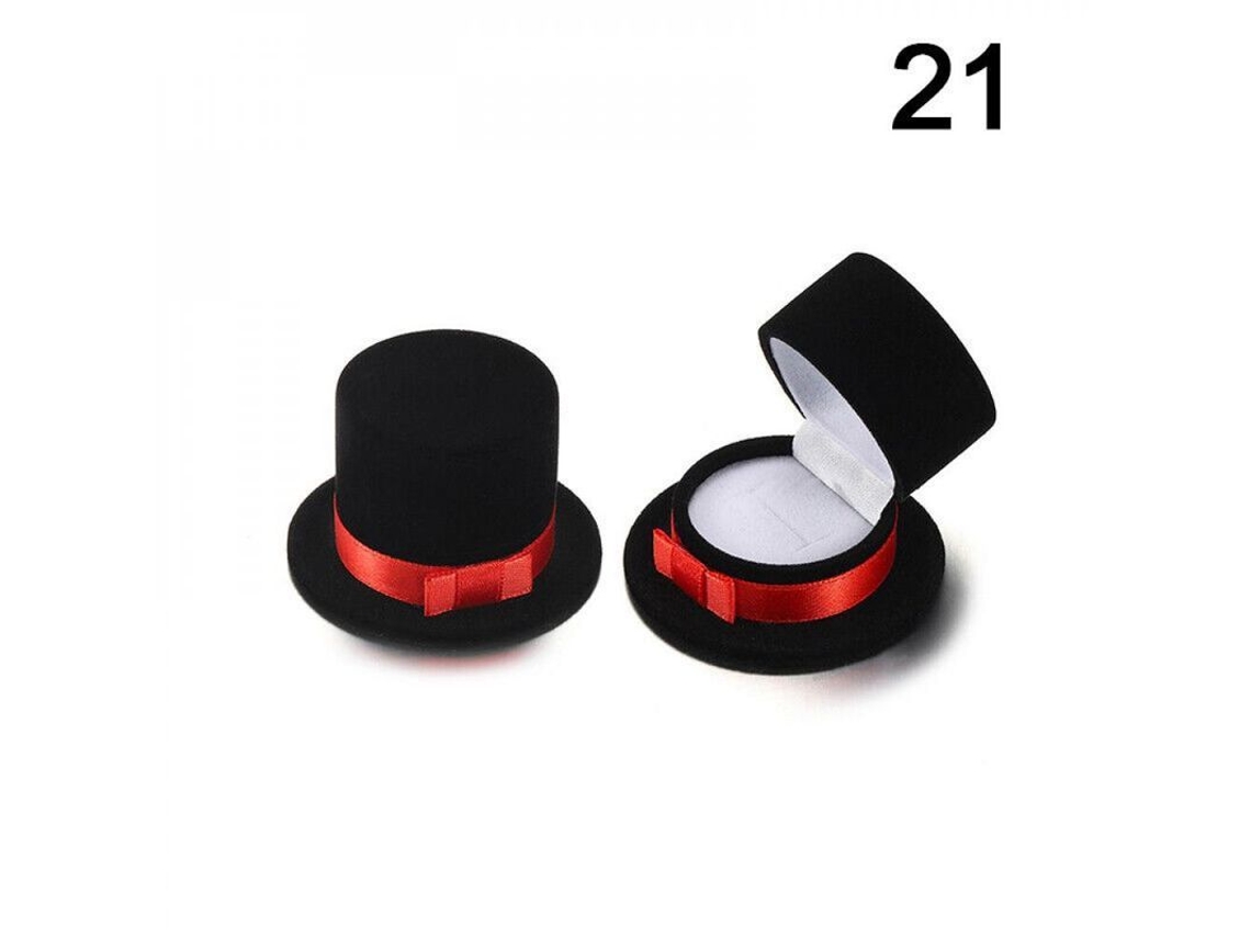 Caja De Joyería De Terciopelo Para Anillos, Aretes, Collares Y Pulseras, Regalo Elegante Lkg Veintiuno