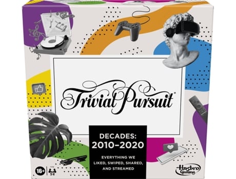 Trivial Pursuit Decades 20102020 juego colectivo hasbro gaming 2010 2020 16
