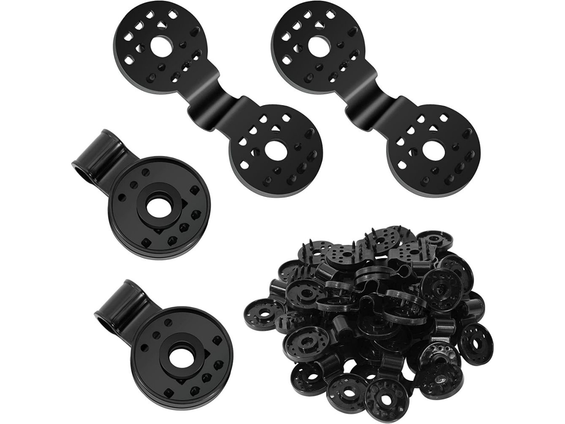 Clips para lentes compactos y portátiles, clips reutilizables para tela de sombra. Proteja su creatividad con accesorios para lentes de alta calidad.