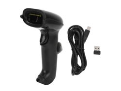 Escáner de código de barras portátil de 2,4 G, reconocimiento rápido y preciso, USB, a prueba de golpes, 1D, para tiendas, supermercados y almacenes.