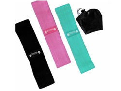 Juego de 3 bandas de resistencia FITNESS TECH  para gluteos Tenki Fit