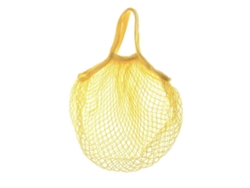Bolsa de compras portátil de algodón, hecha de tela de punto, ecológica, reutilizable, con asa corta, ideal para supermercados. Bolsa de compras en Te