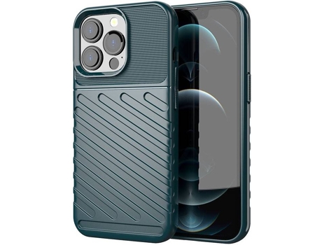 Carcasa Apple LMOBILE iPhone 13 Pro Silicona Trasera Verde