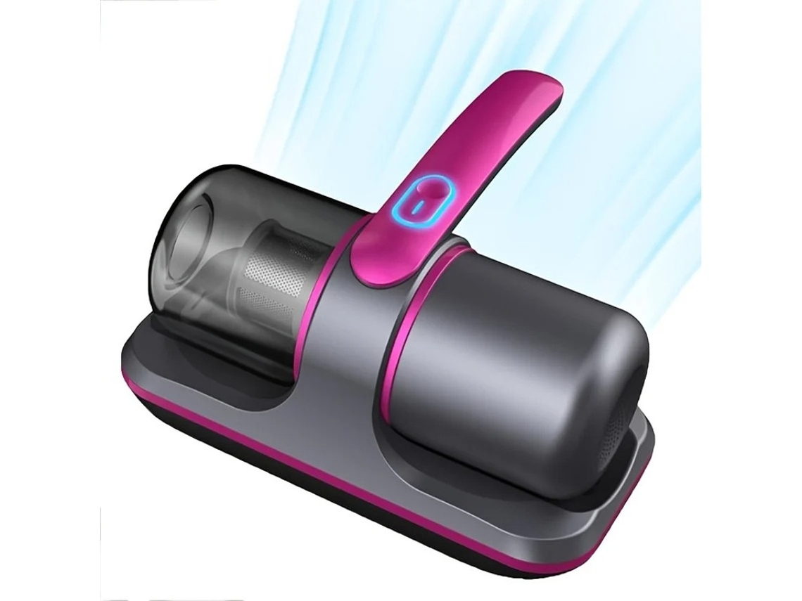 Aspiradora de mano Yizhood con eliminación de ácaros, carga USB y ventosa potente
