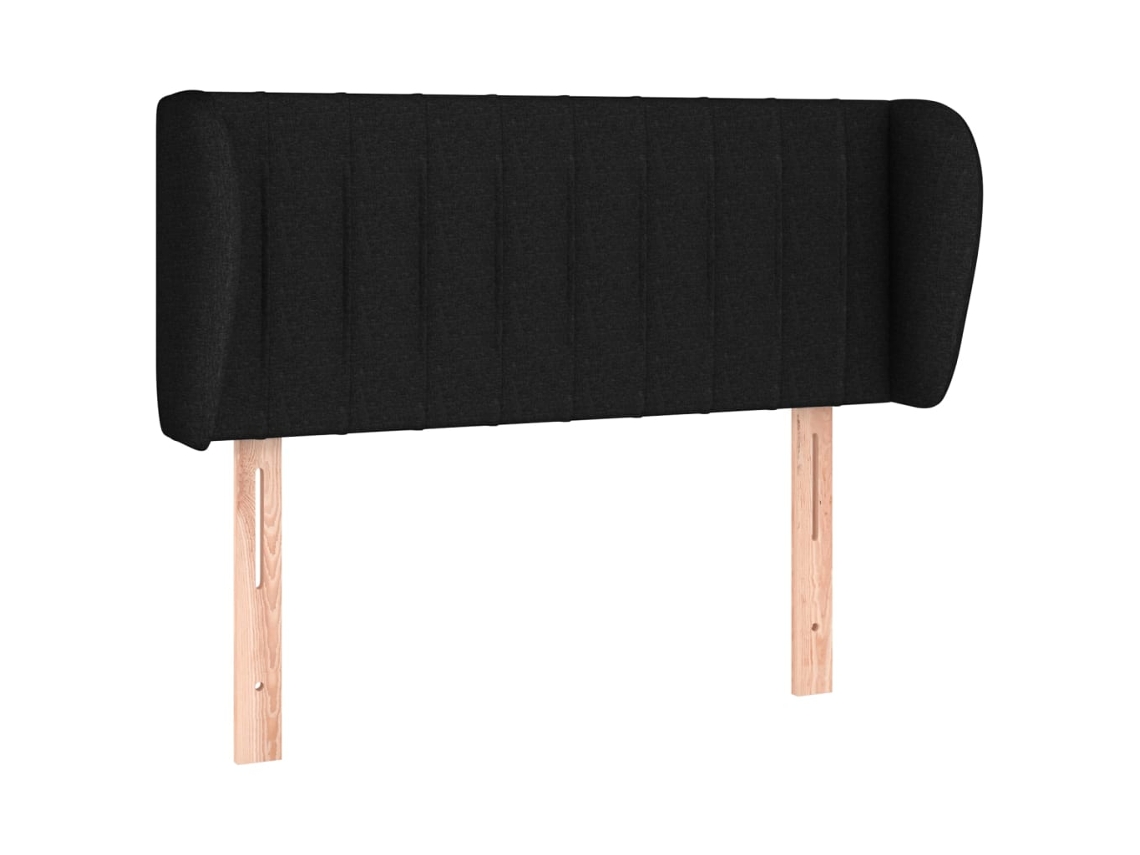 Maison Exclusive - Cabecero De Tela Negro 83x23x78/88 Cm