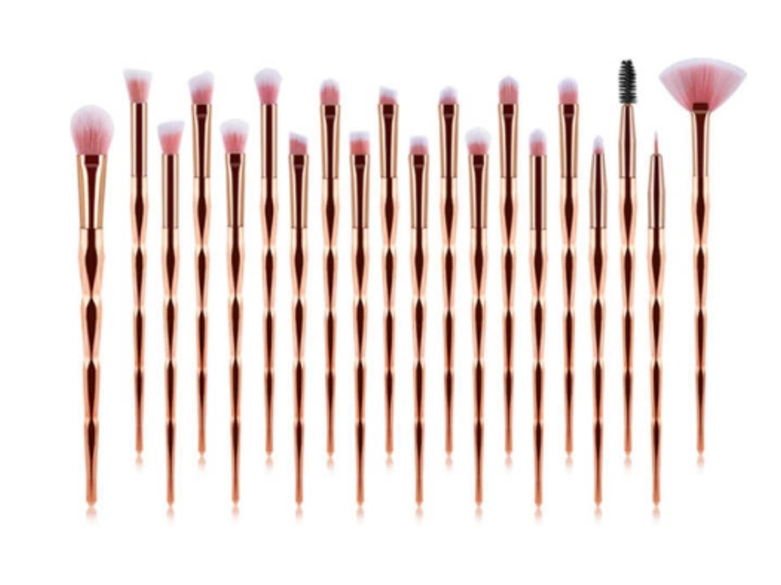 Kit de 20 pinceles de maquillaje y decoración de uñas USHION