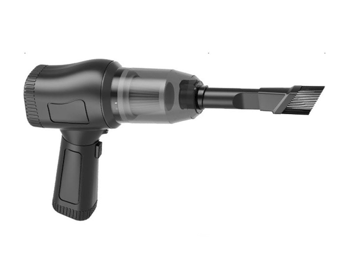 Aspiradora Portátil Ergonómica Diseñada Para Limpiezas Rápidas En Automóviles, Hogares Y Espacios Comerciales (negra)