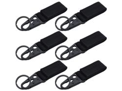 6 Rifles Multifuncionales Con 6 Anillas Para Acampar, Andar En Bicicleta, Hacer Senderismo Y Actividades Al Aire Libre.