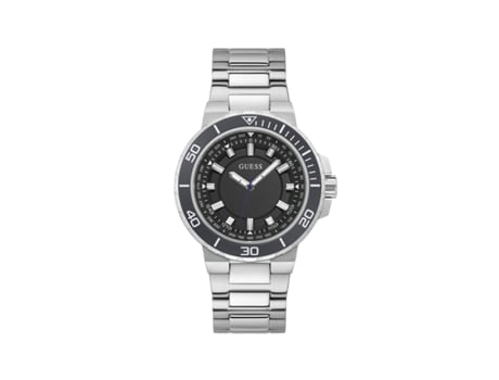 Reloj Hombre GUESS GW0426G1 Negro Plateado