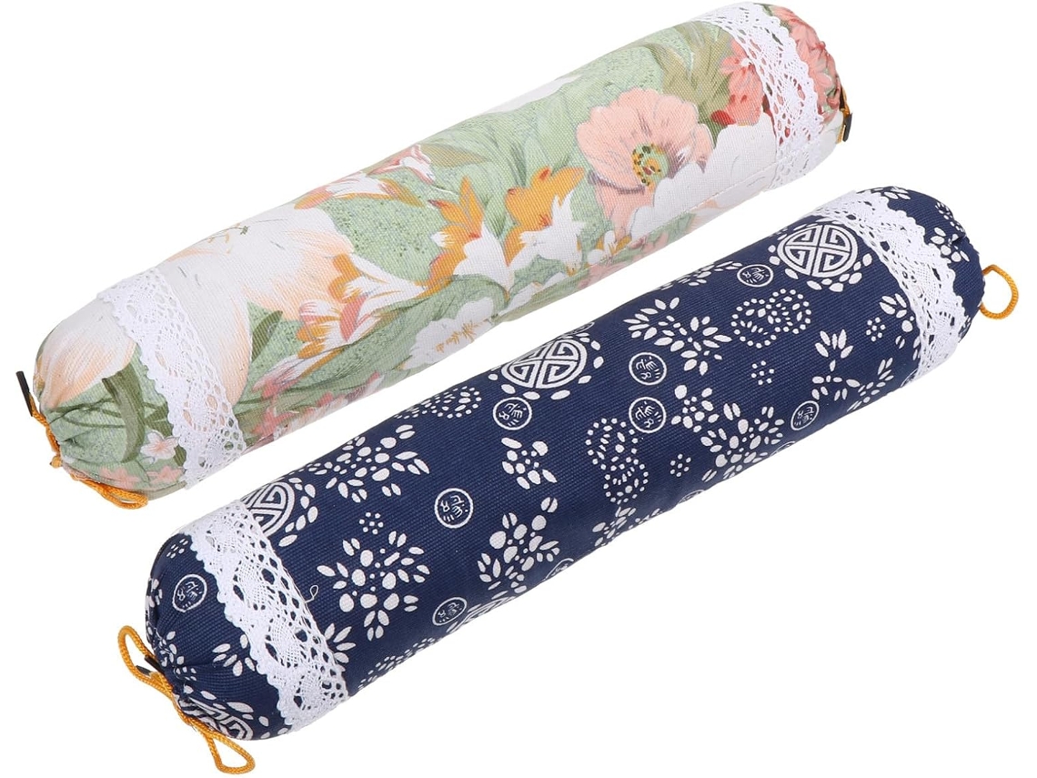 Almohada Cervical Candy (2 Unidades) Para Adultos, Funda Lavable De Algodón Y Poliéster.