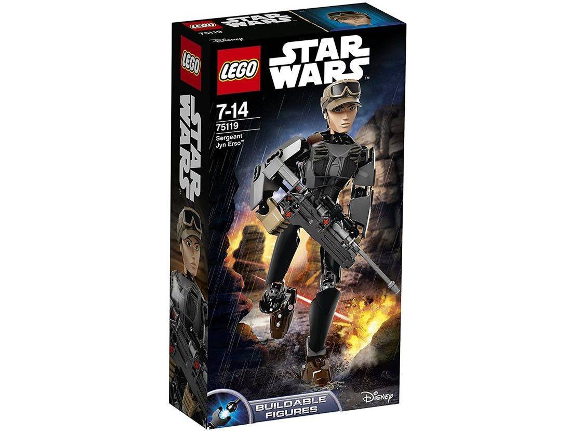 LEGO Star Wars: Serjeant jyn erso v29 - 75119 (Idade mínima: 7 - 104 Peças)