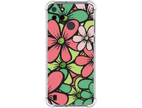 Carcasa Realme C21Y TUMUNDOSMARTPHONE Dibujos Antigolpes Flores 02 Multicolor