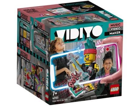 LEGO VIDIYO Punk Pirate BeatBox 43103 (Edad Mínima: 7 - 73 piezas