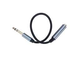 Cable De Extensión De 6,35 Mm (1/4 De Pulgada) Macho A Hembra Con Conector Chapado En Oro De 24 Quilates Para Guitarra Y Bajo.