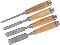 Juego de 4 cinceles para tallar madera Amosfun