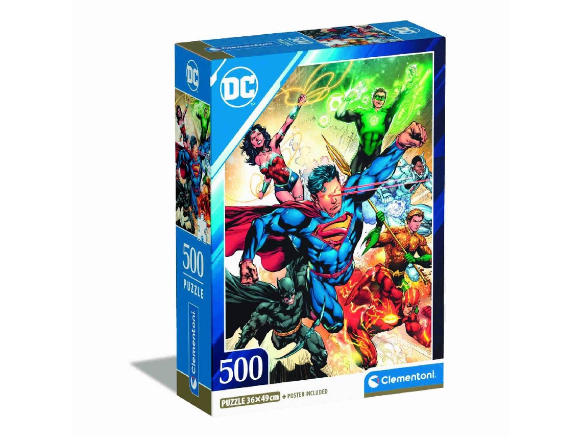 Puzzle Dc Comics 500 Piezas CLEMENTONI