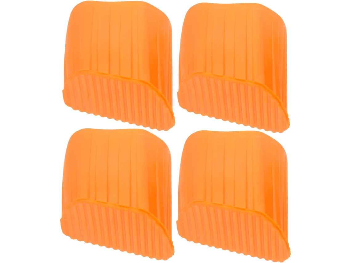 4 Piezas De Repuesto De Patas Antideslizantes De Goma Blanda Para Escaleras Extensibles - ...