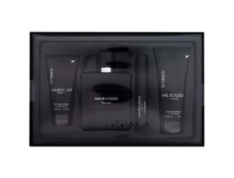 MAUBOUSSIN - Pour Lui In Black Dárková sada EDP 100 ml, EDP 20 ml, sprchový gel 90 ml a sprchový gel 50 ml 100ml